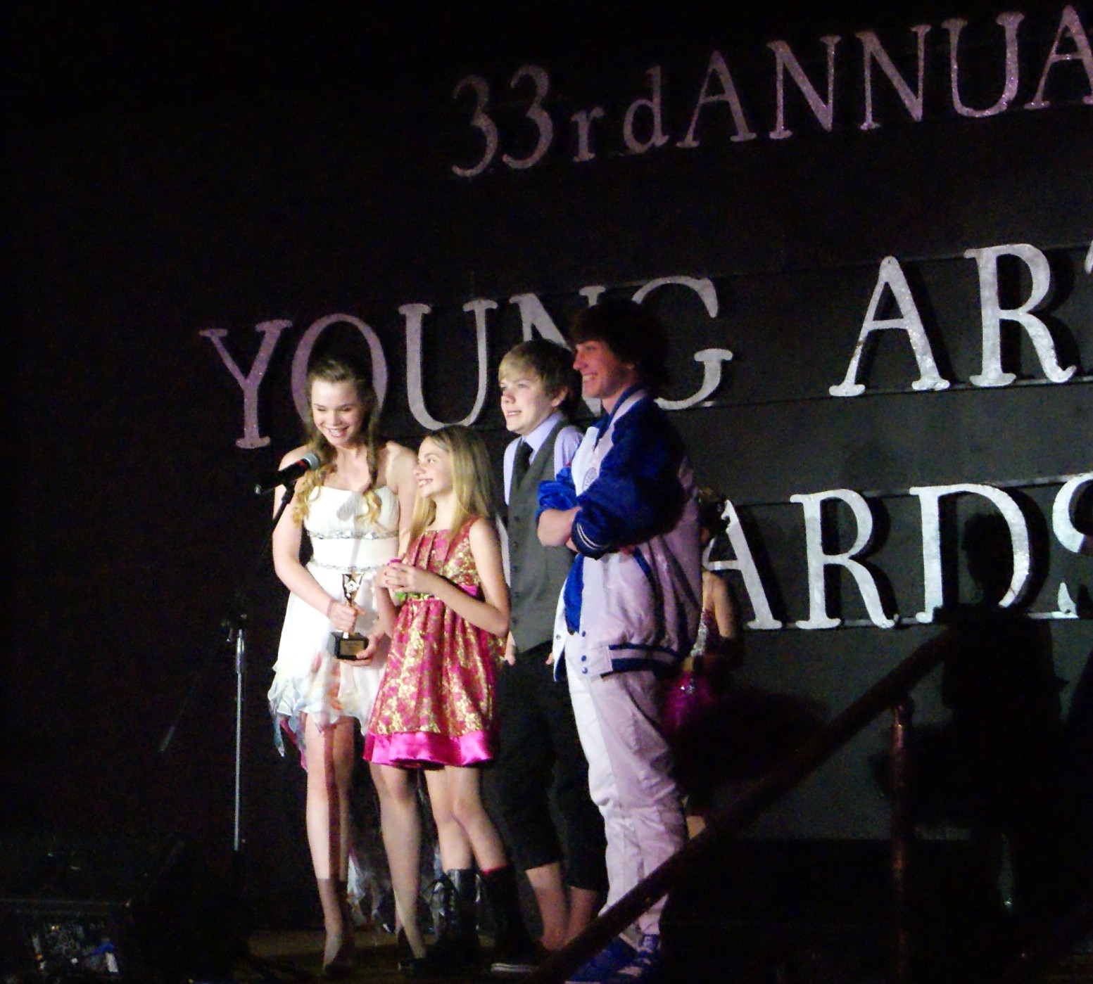 Won Best Outstanding ensemble cast for a TV series for DEBRA!At 33rd Young Artists Awards