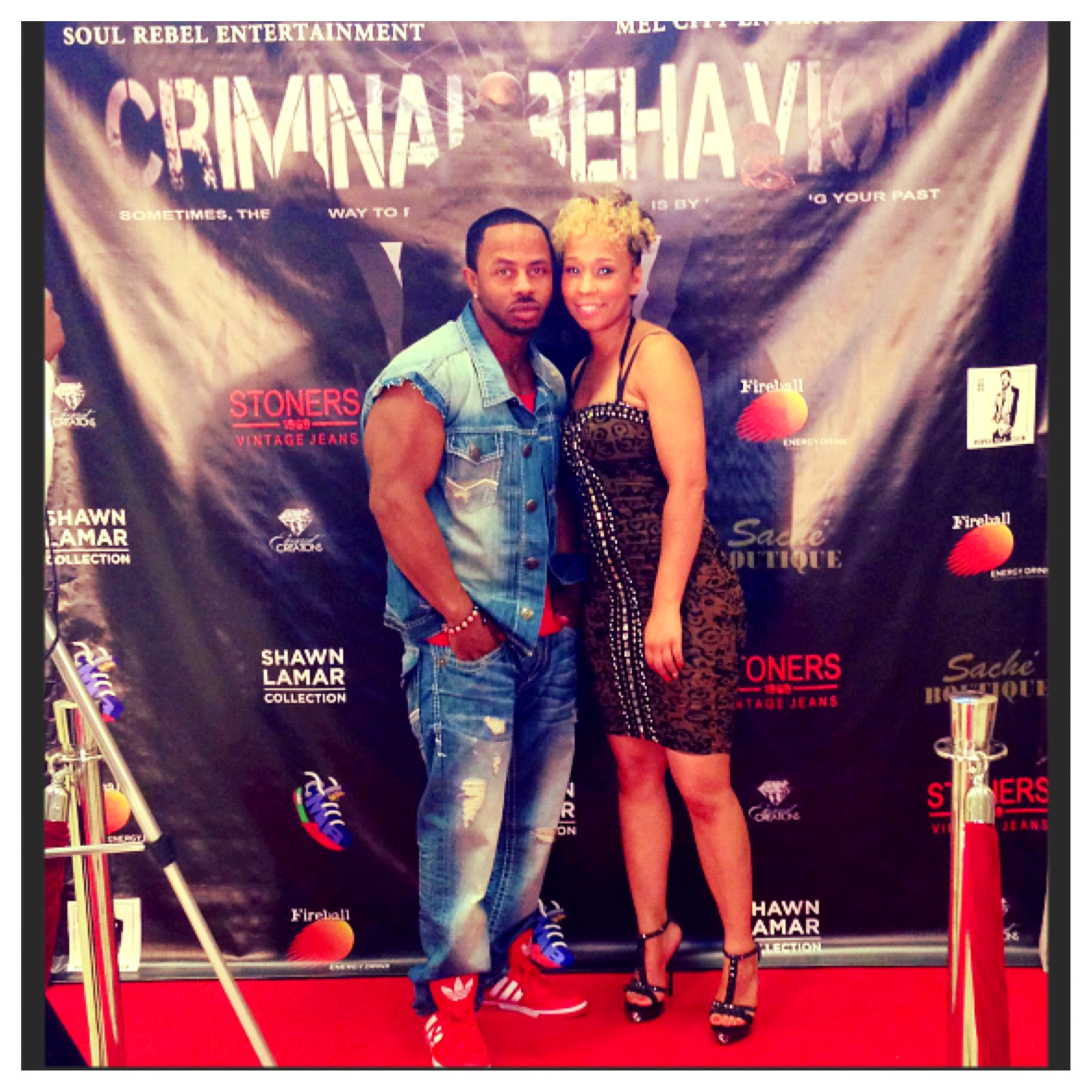 Red Carpet for Criminal Behavior Premiere.