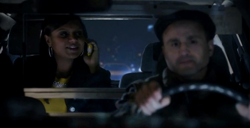 Mindy Kaling and Cal Rein in The Mindy Project (2013)