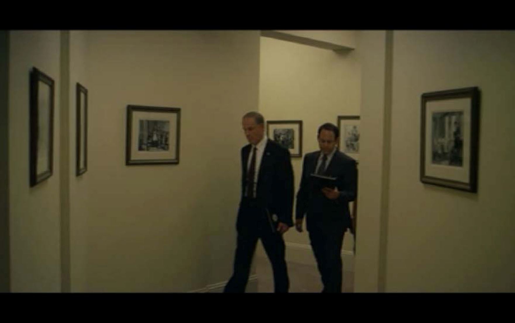 Simon Feil as the Vice President's Chief of Staff in House of Cards, ep 1.7