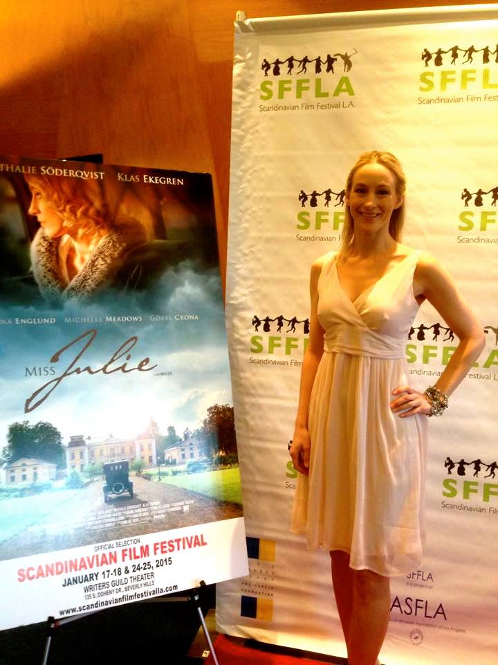 Nathalie Söderqvist at the screening of Miss Julie at Scandinavian Film Festival LA 2015.