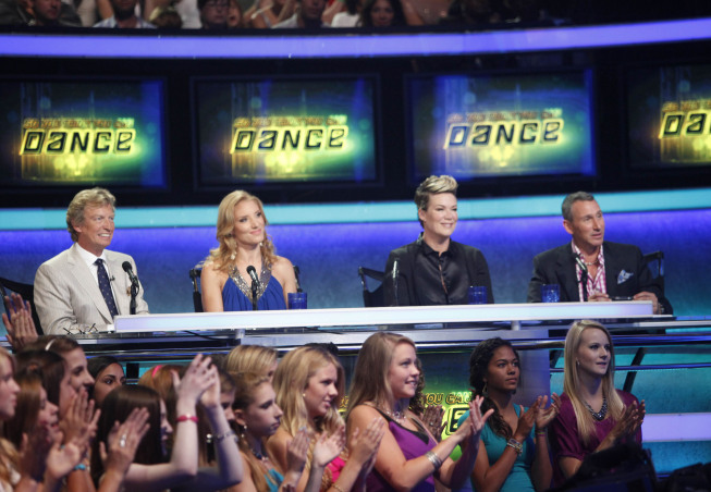 Still of Nigel Lythgoe, Adam Shankman, Mia Michaels and Toni Redpath in So You Think You Can Dance (2005)