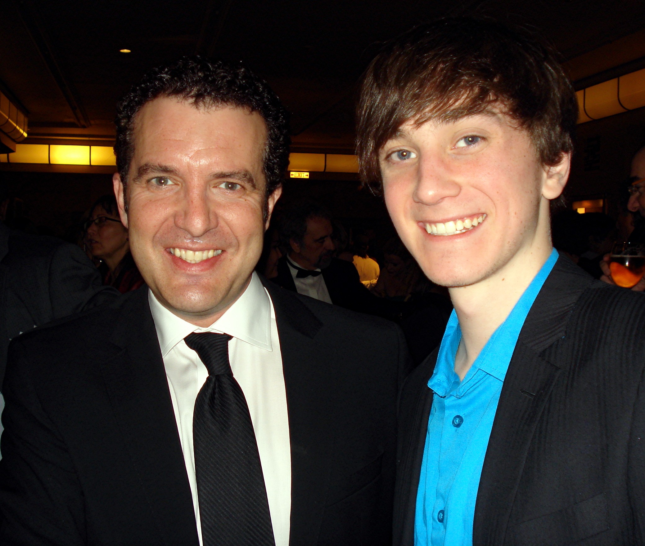 Ricke Mercer & Austin MacDonald at the ACTRA awards 2013