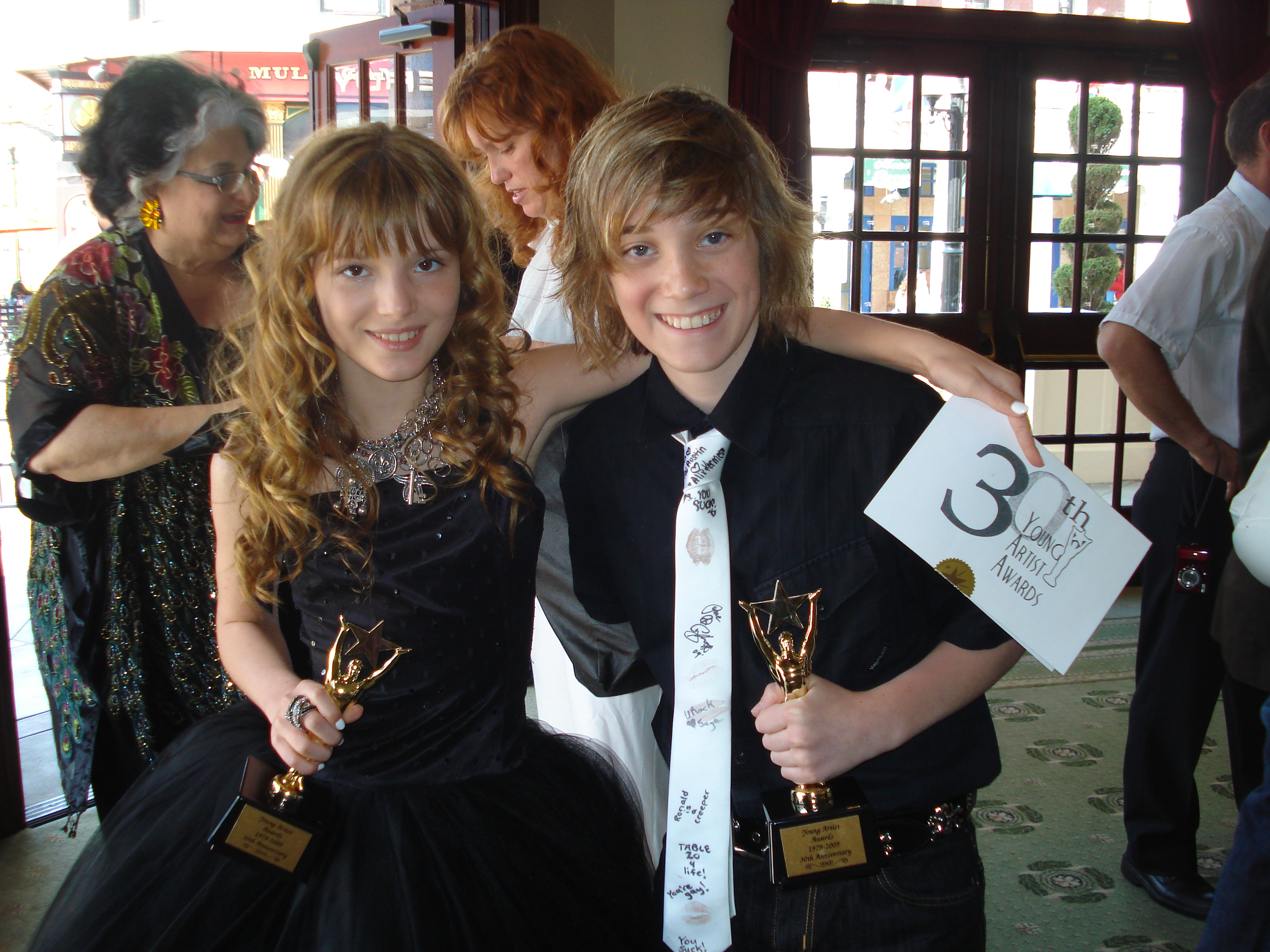 Austin MacDonald and Freind Bella Thorne winners @ YMA