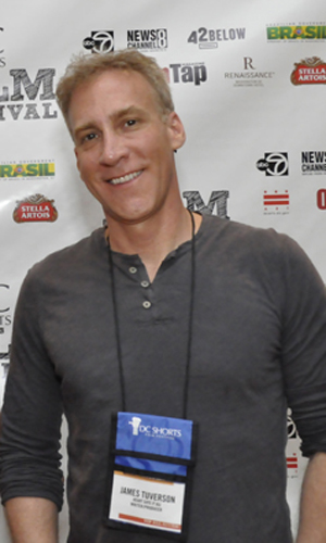 James Tuverson at the 2011 DC Shorts Film Festival