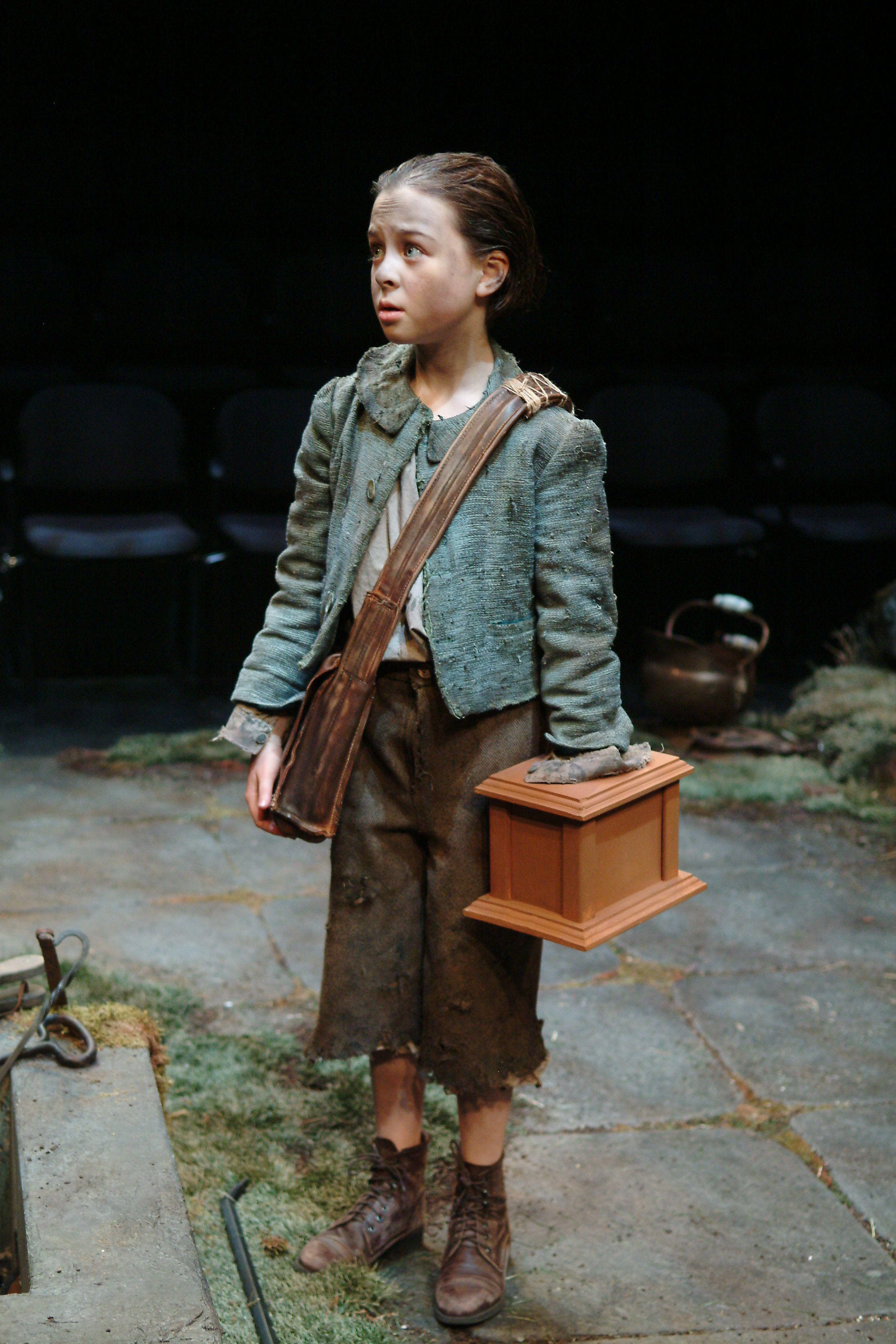 Abigail as the young lad Wicker Griggs in The Wooden Breeks
