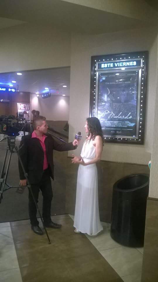 Interview for Teleamazonas, Ecuador. Premiere 
