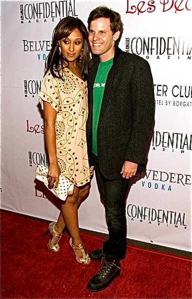 Tamera Mowry and David Weidoff- LA Confidential Emmy Party