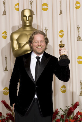 Oscar® Winner Andrew Stanton backstage during the live ABC Telecast of the 81st Annual Academy Awards® from the Kodak Theatre, in Hollywood, CA Sunday, February 22, 2009.