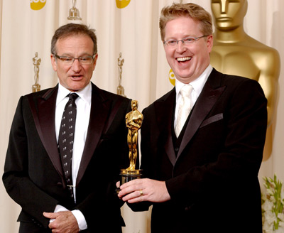 Robin Williams and Andrew Stanton