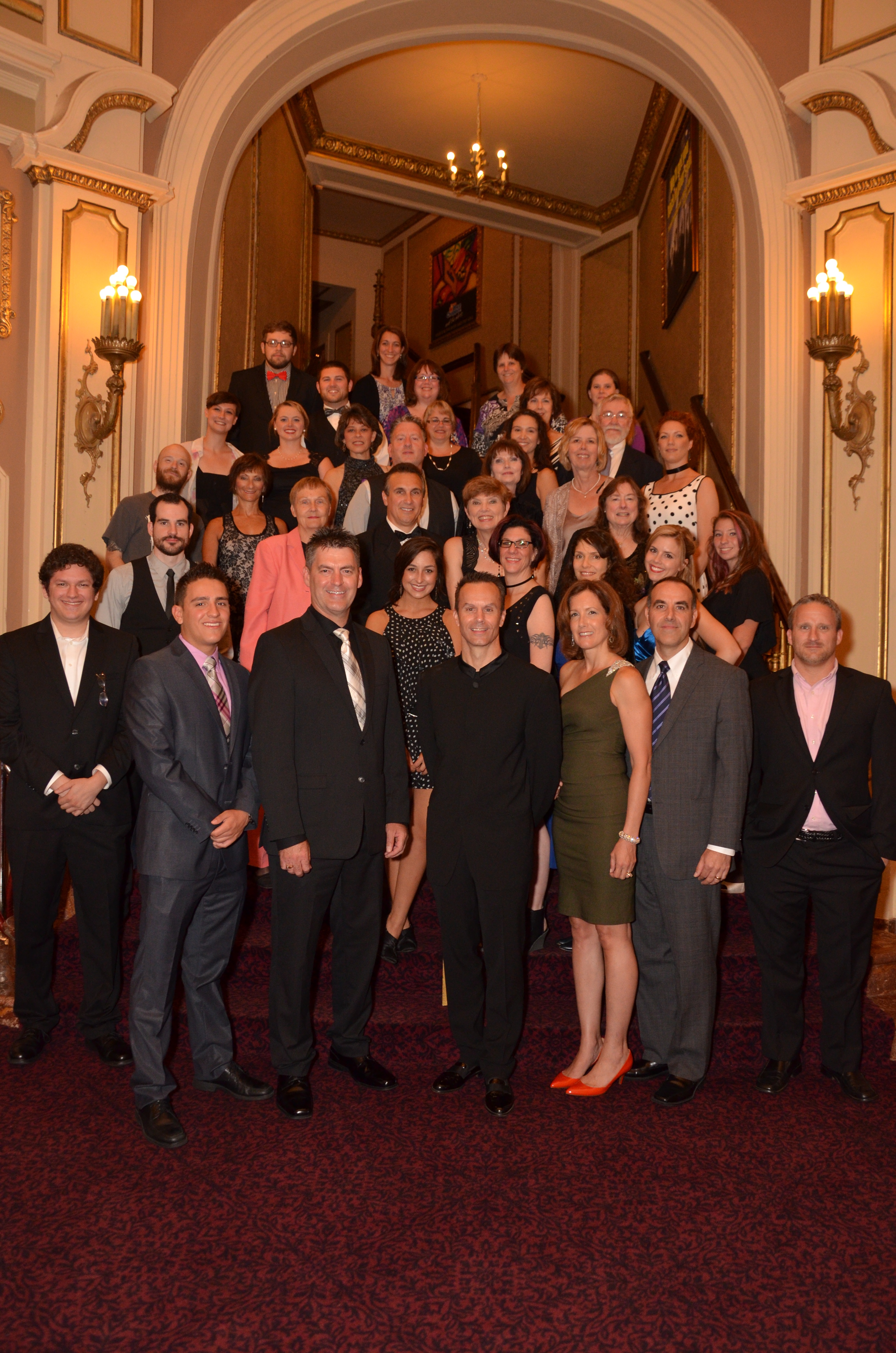 Producers, cast and crew at the world premiere of Justice Is Mind on August 18, 2013 in Albany, NY at The Palace Theatre.