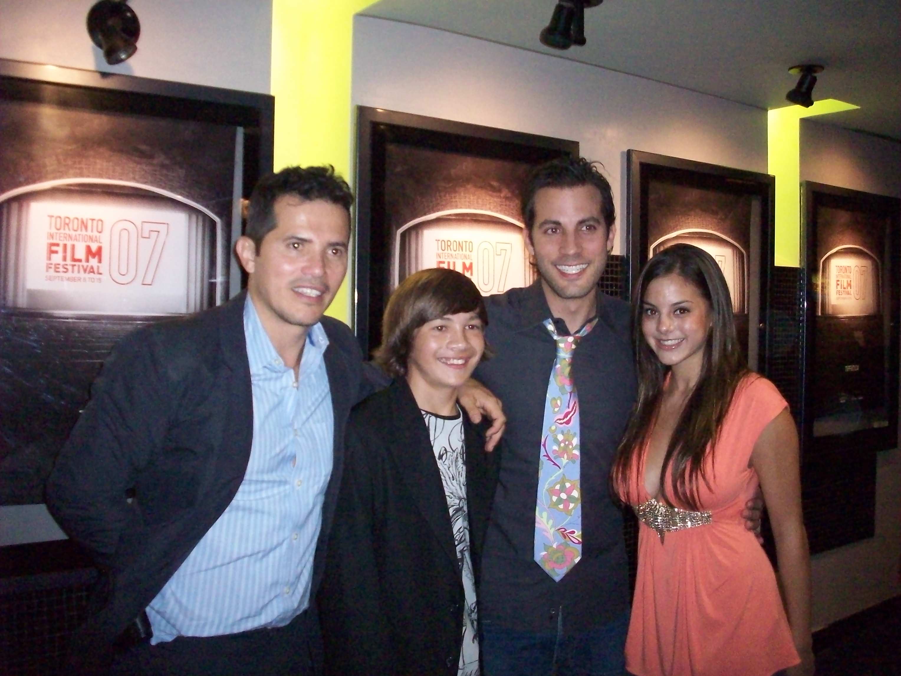 John Leguizamo, Taylor Gray, Brad Furman & Jessica Steinbaum-Lopez at the Toronto International Film Festival (Sept. 12, 2007)
