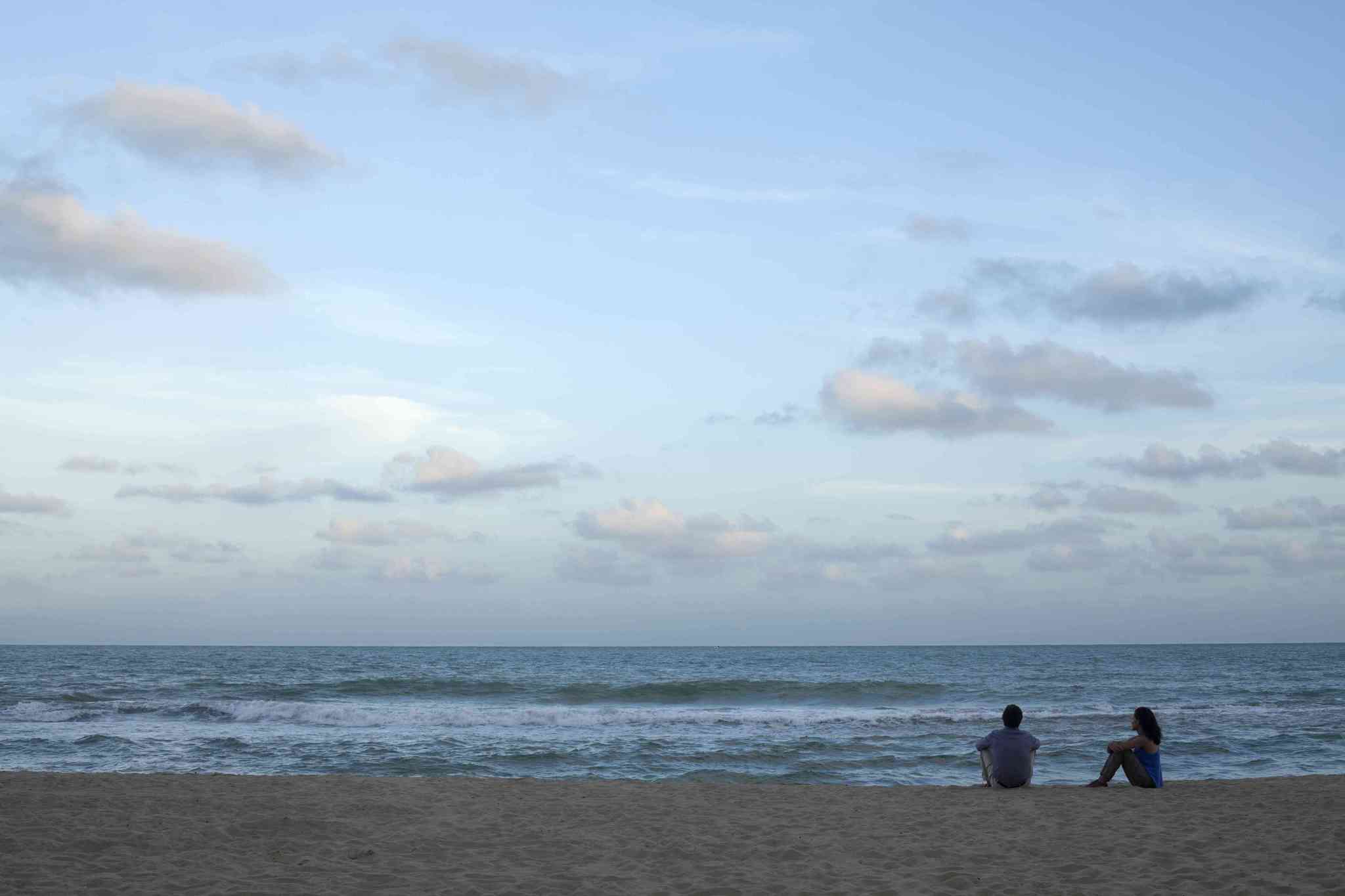 Still of João Miguel and Hermila Guedes in Era Uma Vez Eu, Verônica (2012)