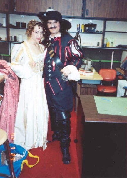 As Roxanne in Ken Hein's production of Cyrano de Bergerac 1992 (costumes: Berkeley Rep)