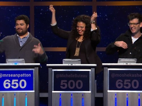 Still of Michelle Buteau, Moshe Kasher and Sean Patton in @midnight (2013)