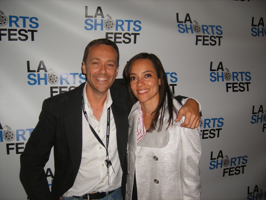 Victoria Savage and Craig Archibald at the LA Shorts Festival LA