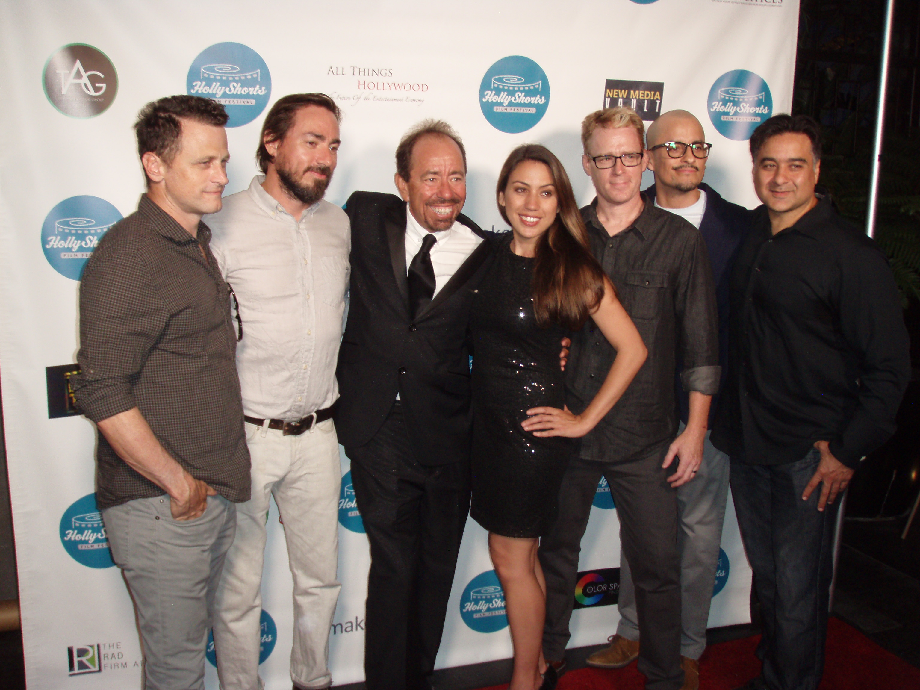 Holly Shorts red carpet event for Odessa The Series with David Moscow, Sean Turrell, Anthony Escobar, Grace Santos, Doug Johnson, Louis Romanos