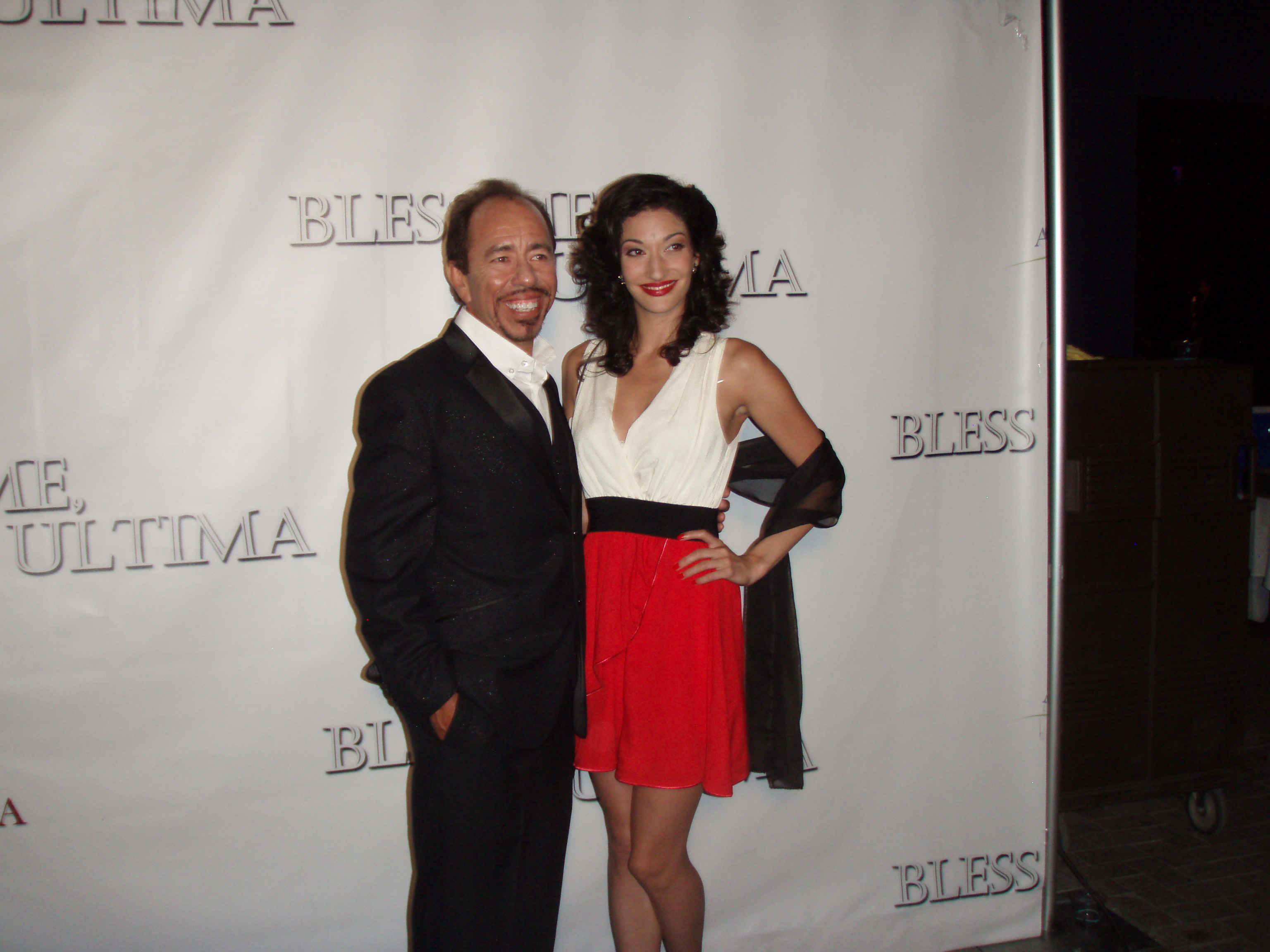 Anthony Escobar and Crystal Montecon at Red Carpet Premiere of BLESS ME ULTIMA