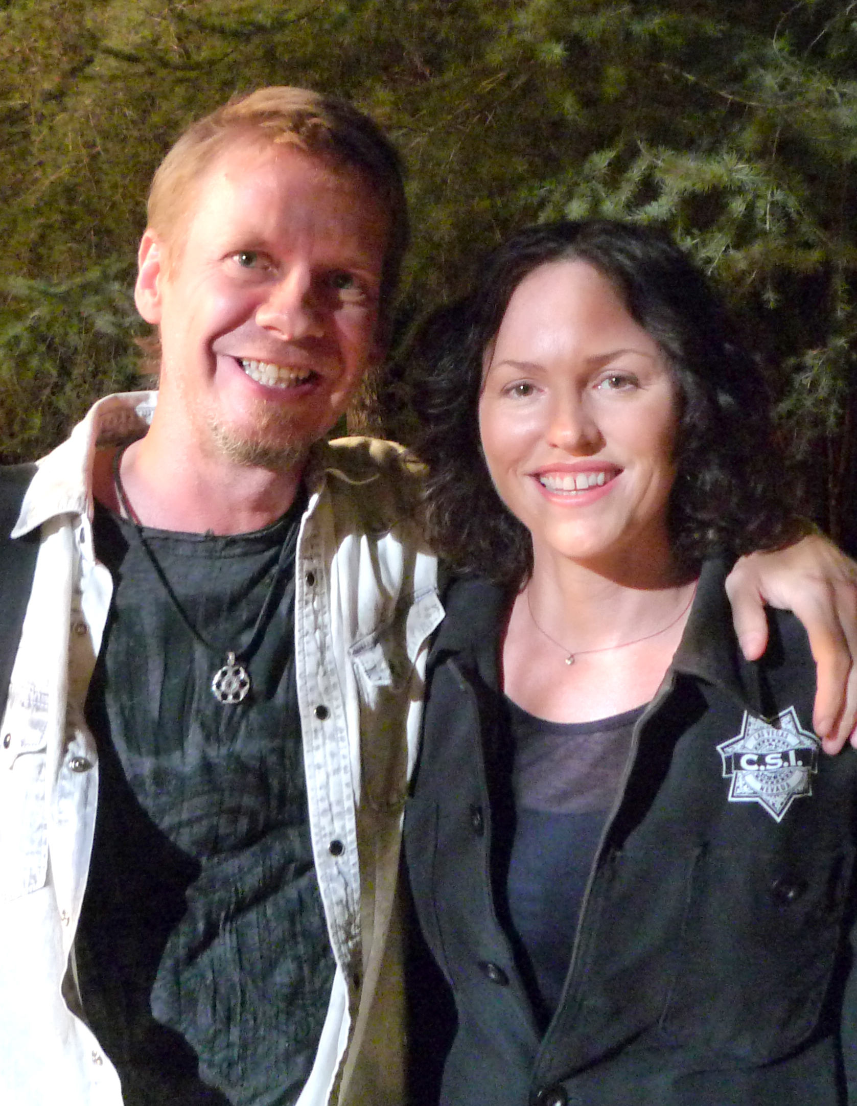 Tim Gorski and co-producer Jorja Fox