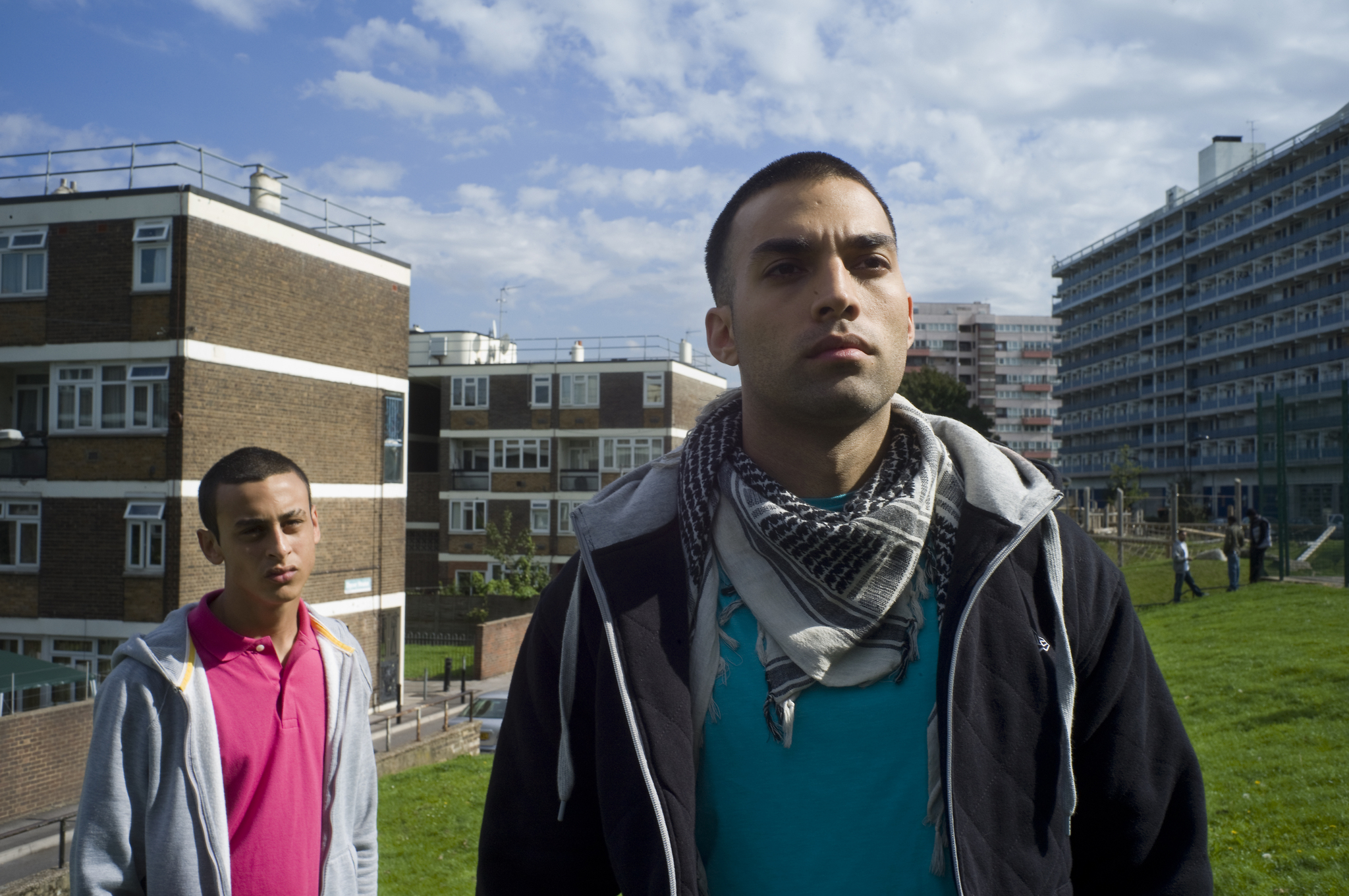 Still of James Floyd and Fady Elsayed in My Brother the Devil (2012)