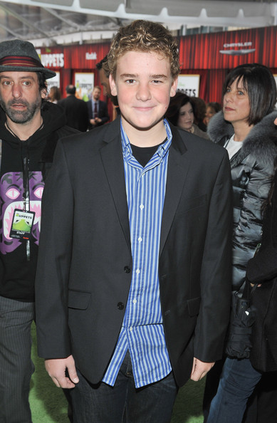 Justin at the Muppet premier