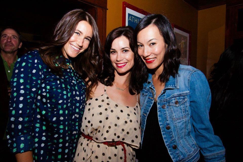 Atlee Feingold, Amièe Conn & BBA agent: Mei Ly at the Bobby Ball Agency 50th Anniv. Celebration Event - Hollywood, CA.
