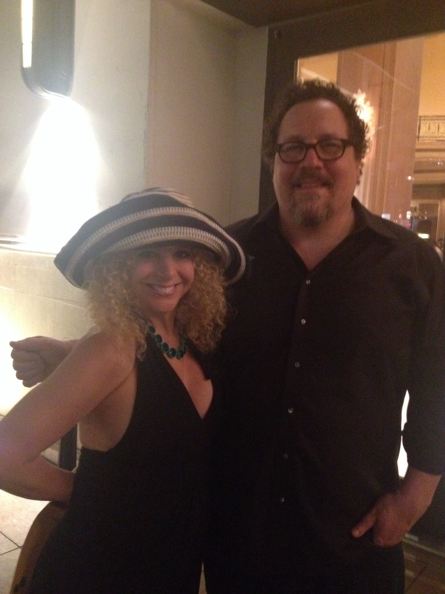 Renee' Spei and Jon Favreau