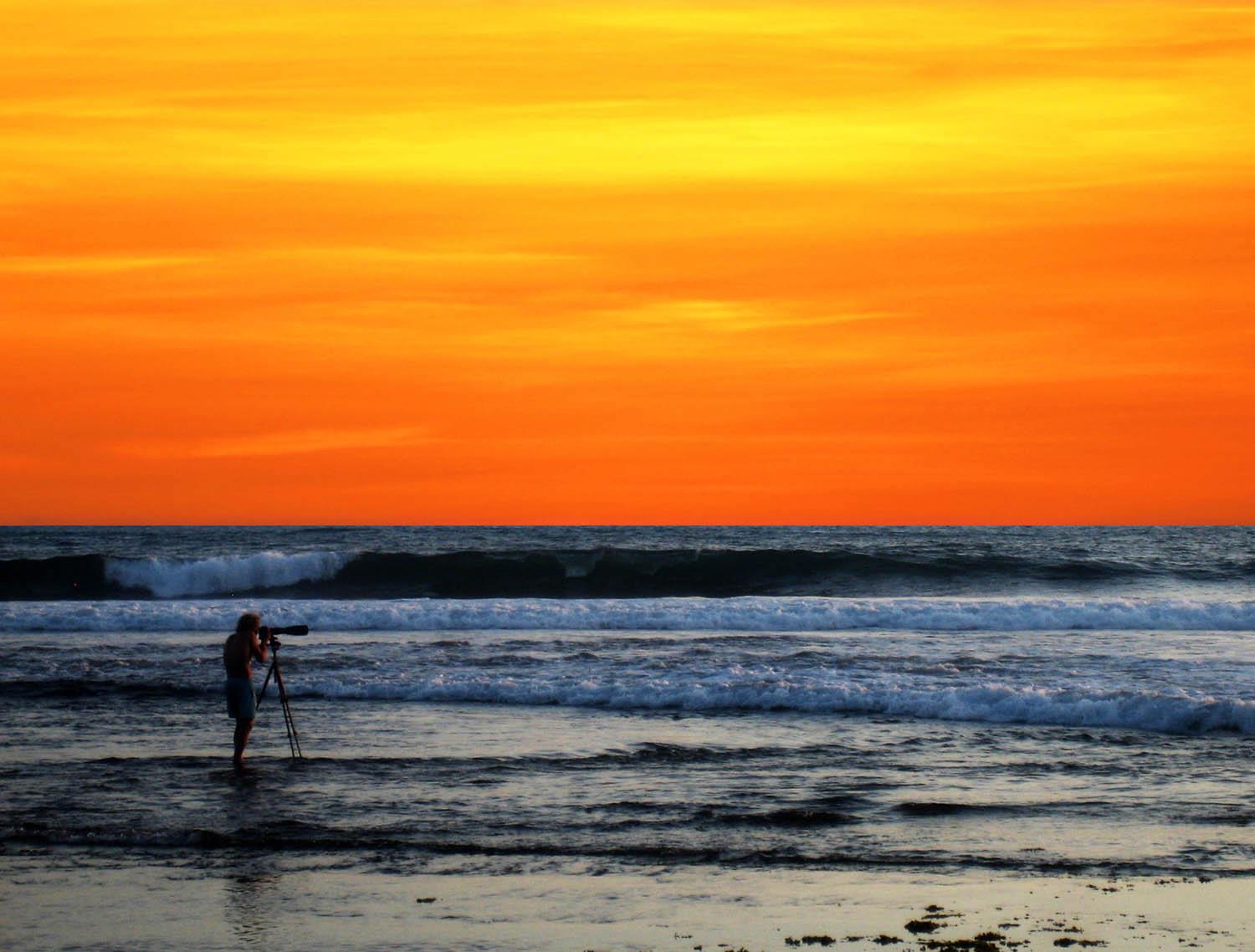 Bjoern Richie Lob at work in Bali.