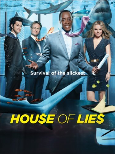 Don Cheadle, Kristen Bell, Josh Lawson and Ben Schwartz in House of Lies (2012)