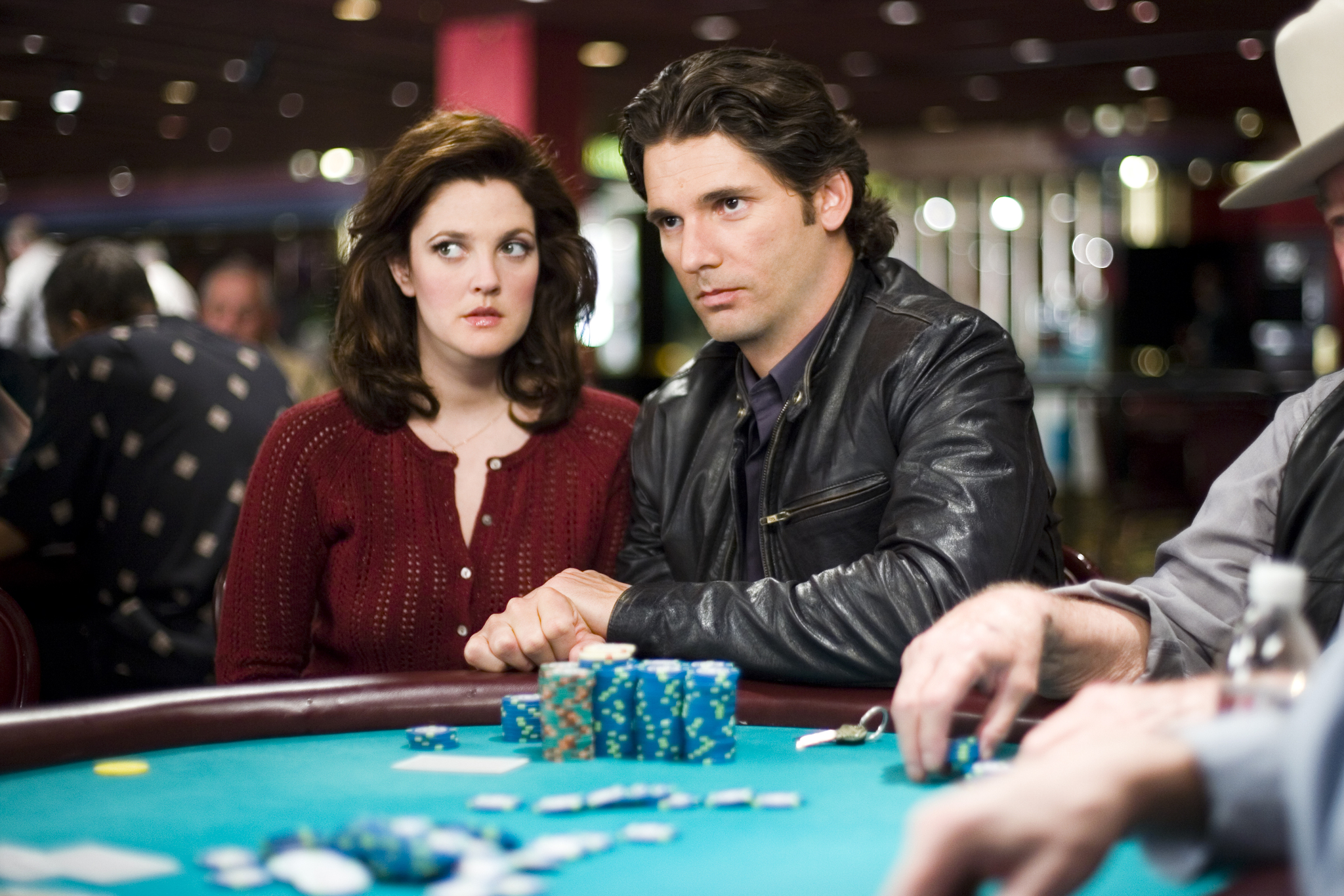 Still of Drew Barrymore and Eric Bana in Lucky You (2007)