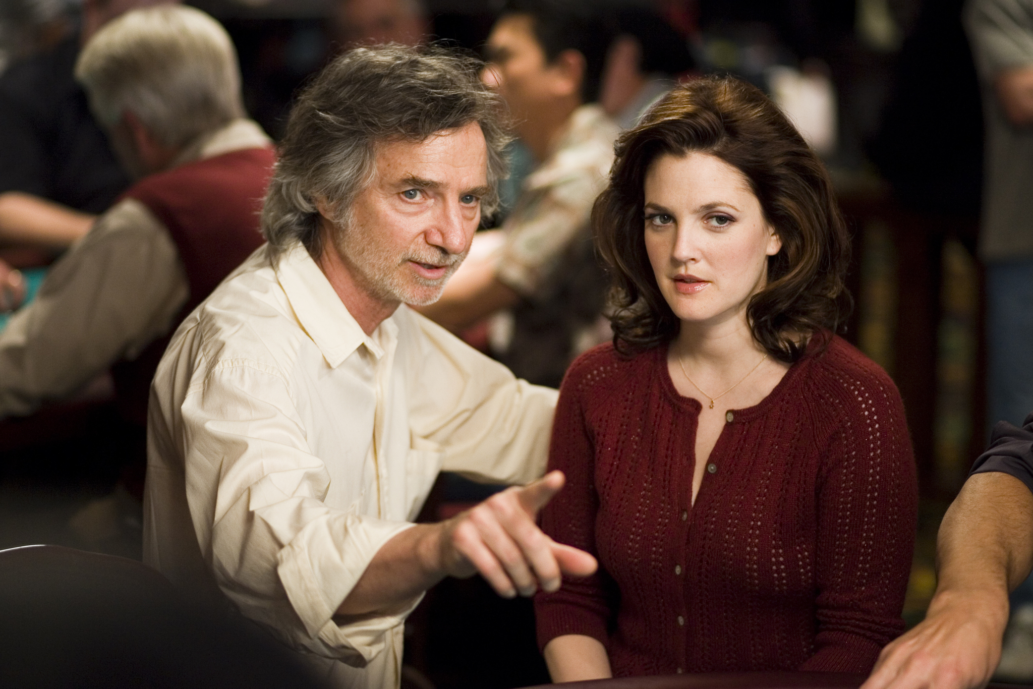 Still of Drew Barrymore and Curtis Hanson in Lucky You (2007)