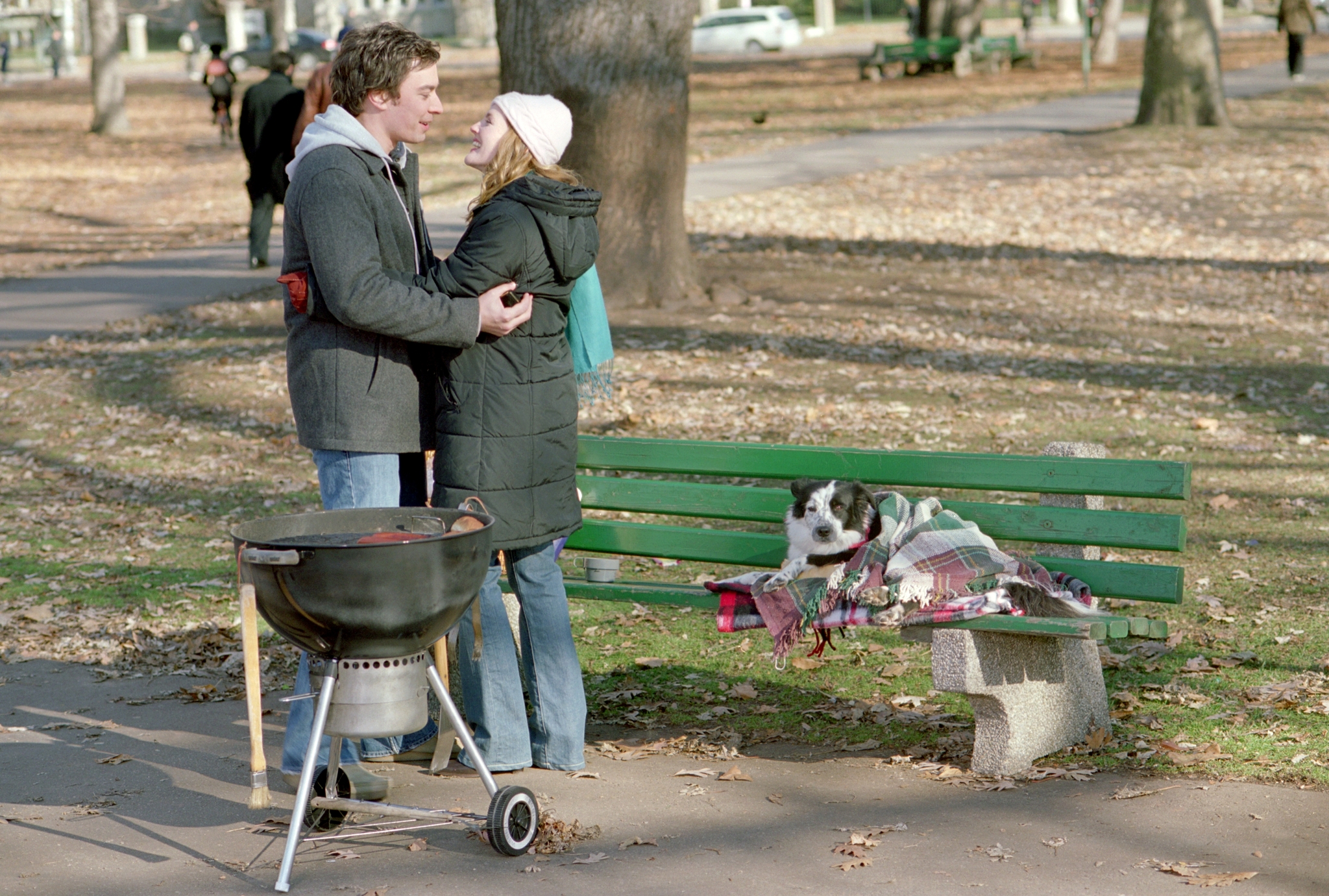 Still of Drew Barrymore and Jimmy Fallon in Fever Pitch (2005)