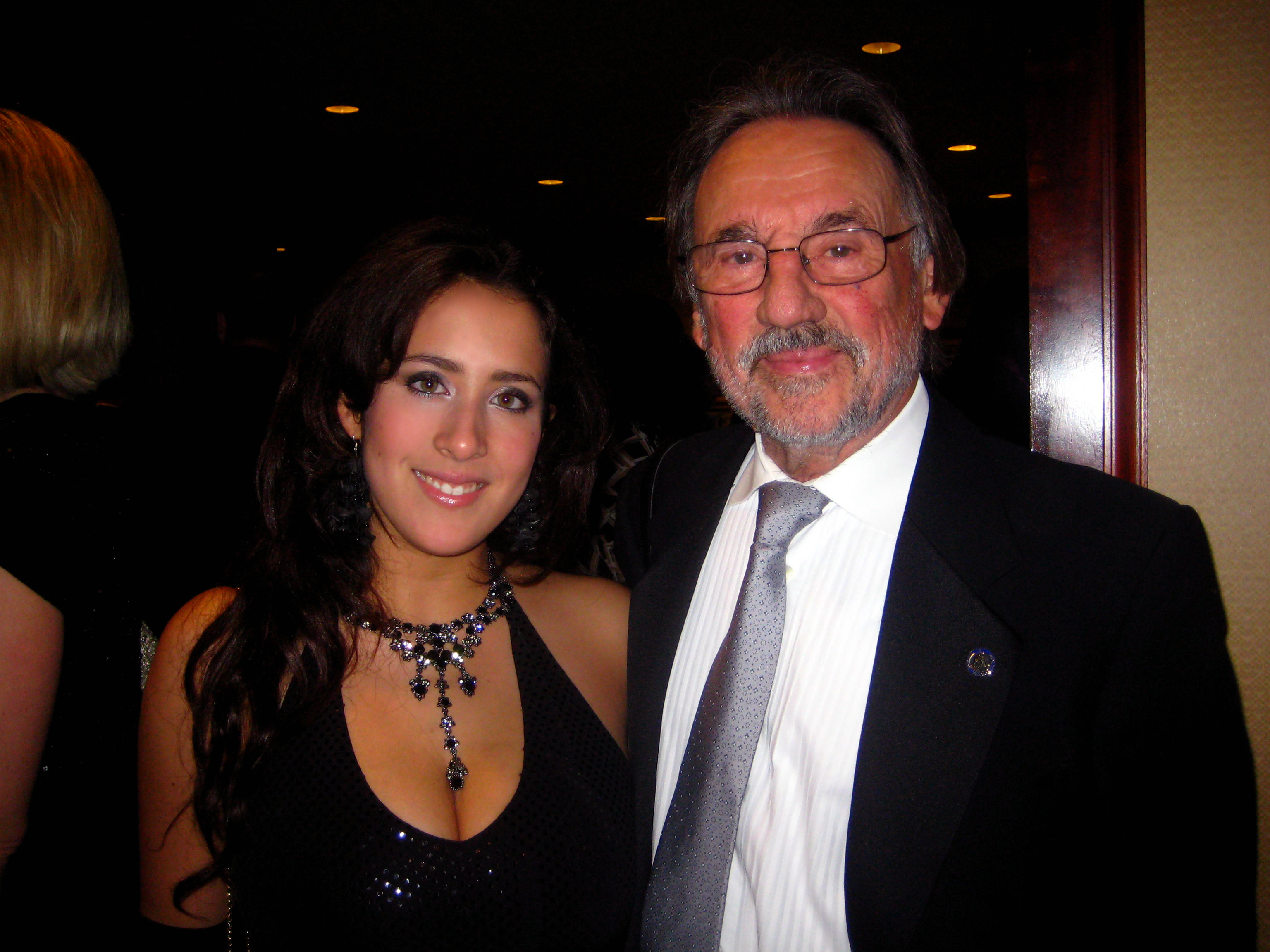Cinematographer Vilmos Zsigmond and Carmen Cabana- ASC Awards 2009