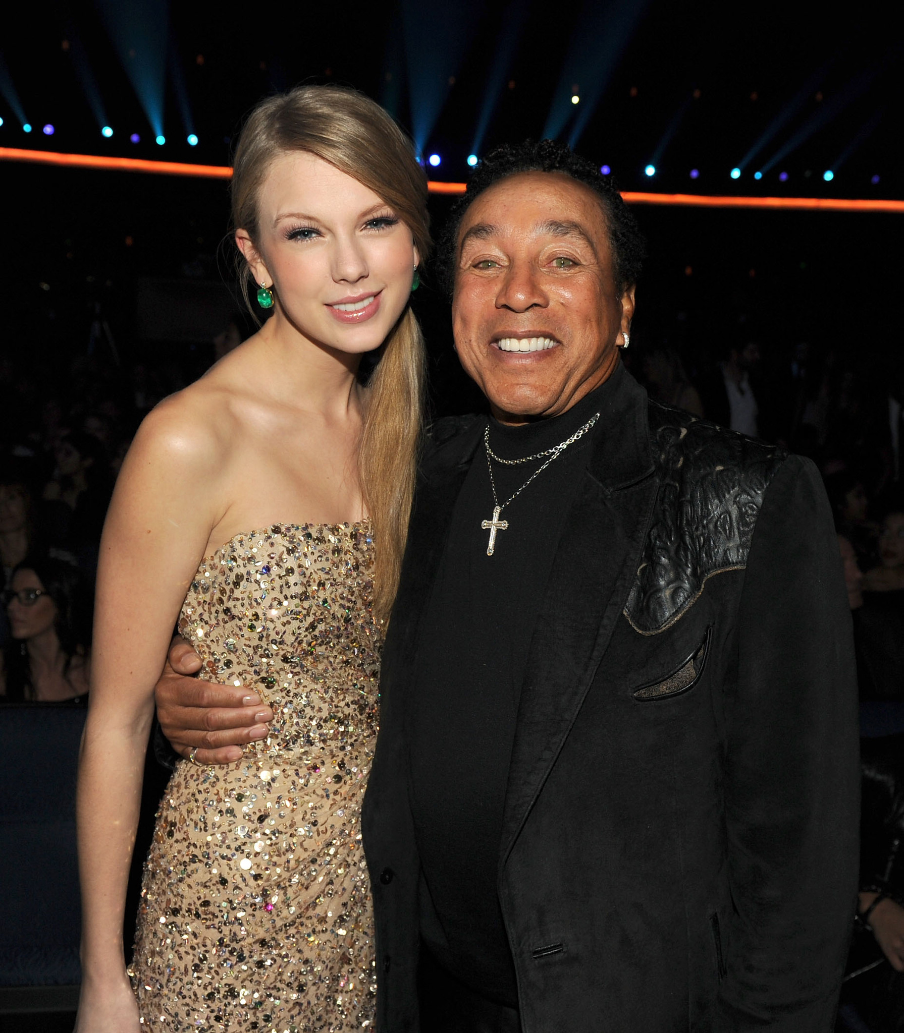 Smokey Robinson and Taylor Swift