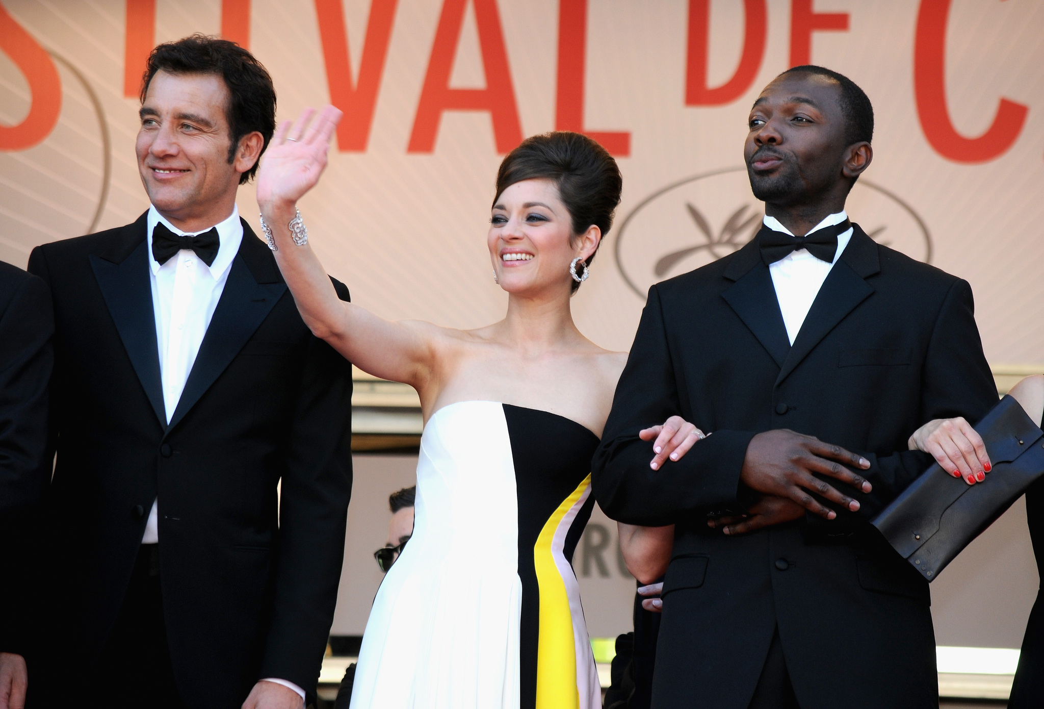 Marion Cotillard, Jamie Hector and Clive Owen at event of Blood Ties (2013)