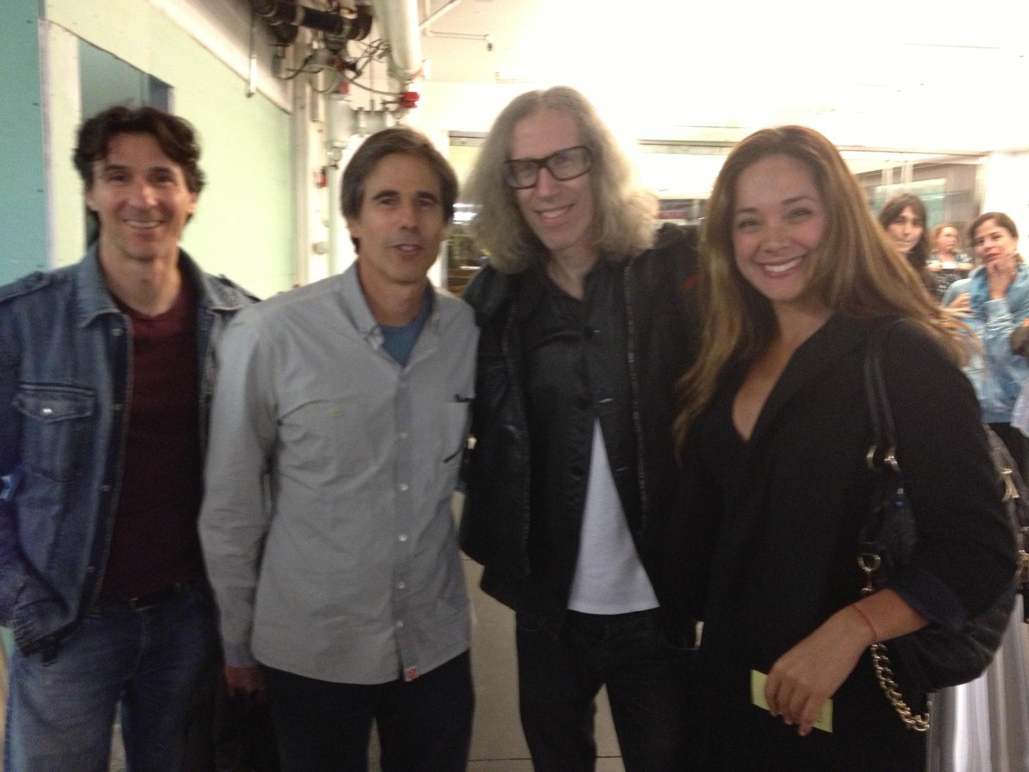 w/ Walter Salles, Davinci, and Dana Flynn at the SAG screening of 