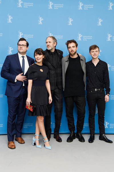 (L-R) Kristian Bruun, Alessandra Mastronardi, Anton Corbijn, Robert Pattinson and Dane DeHaan attend the 'Life' photocall during the 65th Berlinale International Film Festival at Grand Hyatt Hotel on February 9, 2015 in Berlin, Germany.