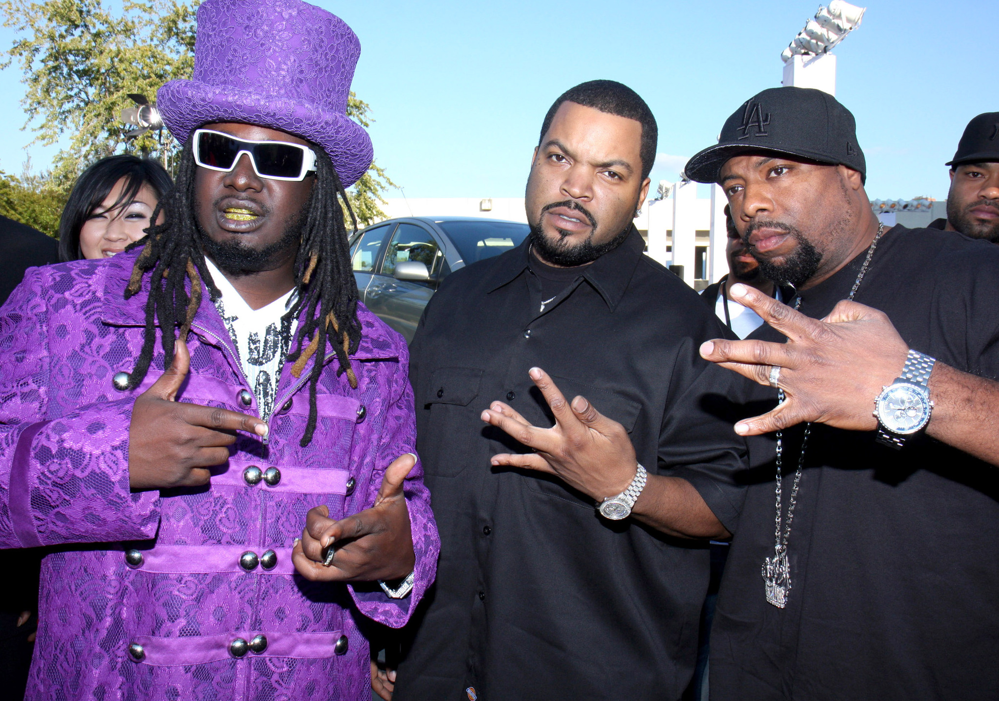 Ice Cube, Nate Dogg and Faheem Najm