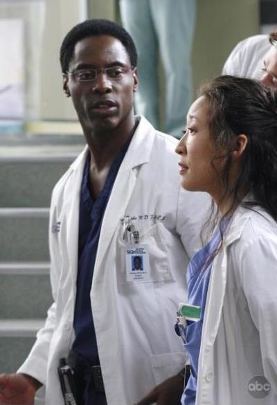 Still of Sandra Oh and Isaiah Washington in Grei anatomija (2005)