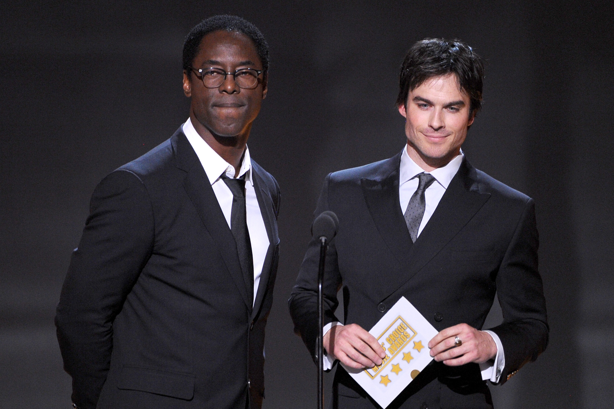 Ian Somerhalder and Isaiah Washington