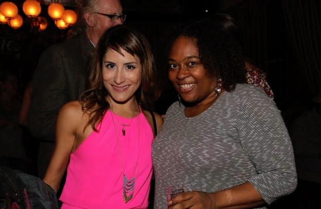 Actress Adrieanne Perez and Kimberley Browning Wardy Event at Sadie Lounge in Los Angeles, CA 2015