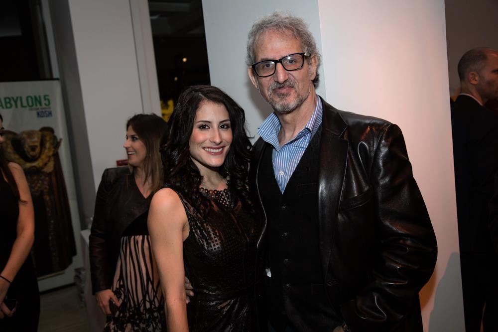 Lee Aronsohn and Adrieanne Perez at the Final Draft Event in Beverly Hills, 2013