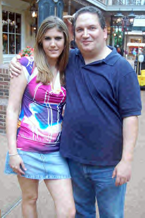 James Magnum Cook with a former Magnum's Models Cover Girl Sarah Hackworth at the 2009 Opryland Hotel Shoot!