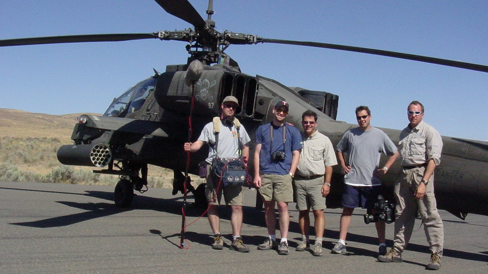 On location in Yakima, Washington for U.S. Army.