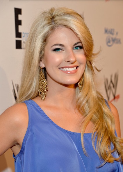 Actress Stephanie Leigh Schlund attends WWE & E! Entertainment's 'SuperStars For Hope' at the Beverly Hills Hotel on August 15, 2013 in Beverly Hills, California.