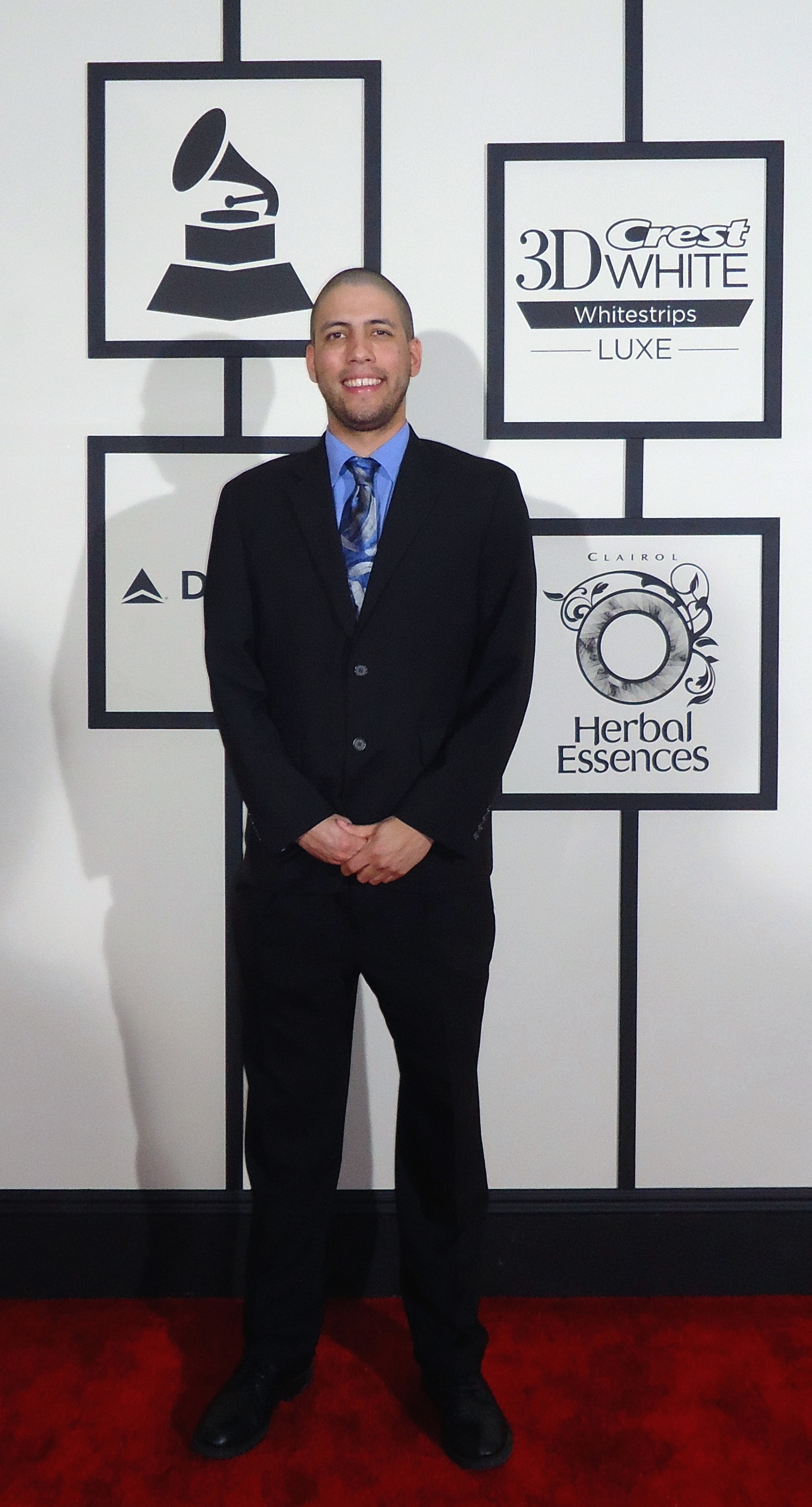 Jason Baustin at the 57th Annual Grammy Awards.