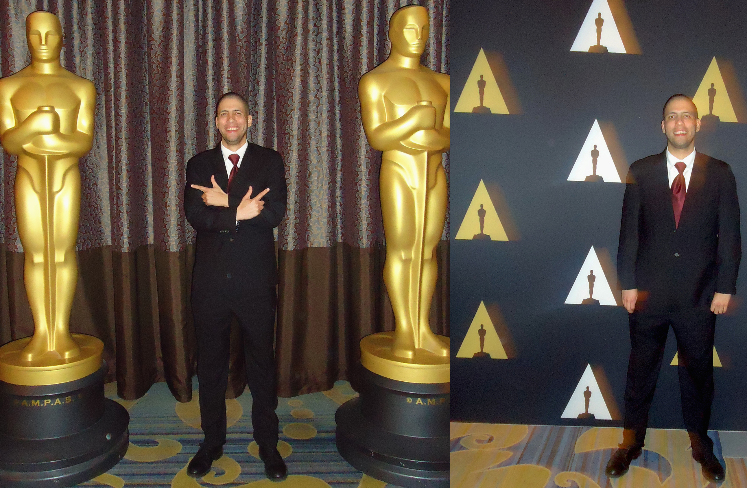 Jason Baustin at the 2015 Oscars Sci-Tech Awards.