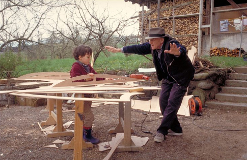 Still of Bruno Ganz and Fabrizio Borsani in Vitus (2006)