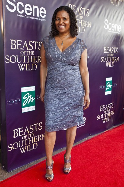 Gina Montana ~ Miss Bathsheba in Benh Zeitlin's Beasts of the Southern Wild. New Orleans red carpet premiere at the Joy Theater.