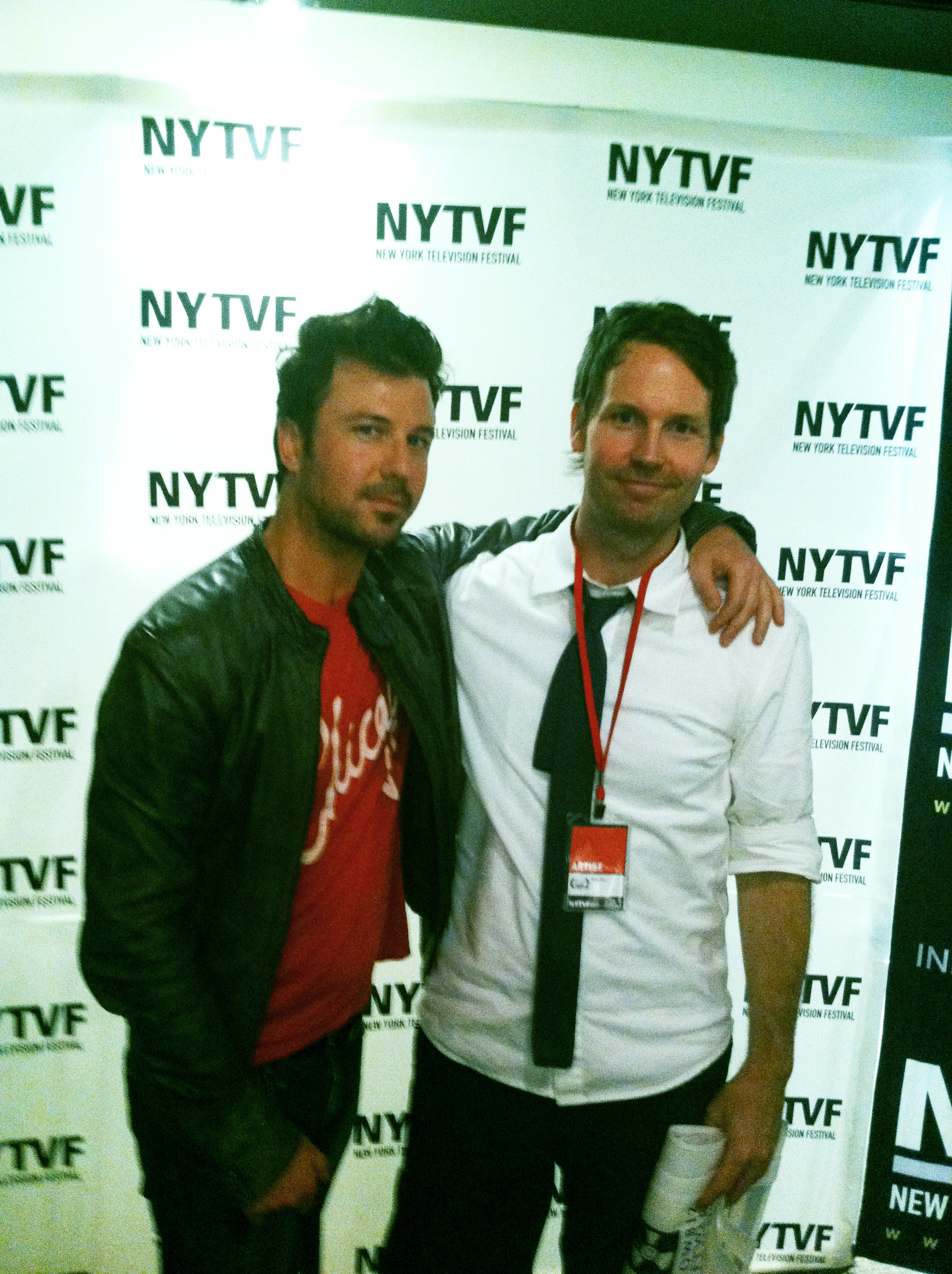 With Vice, Inc. Writer/Director/Producer Sean Skelton after winning 